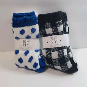 BFNY 2 Pack Cozy Socks